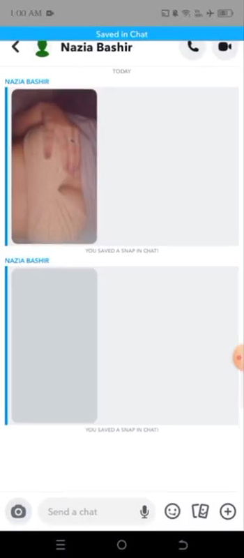 Cute bengali babe nazia snapchat boobs show for her boyfriend