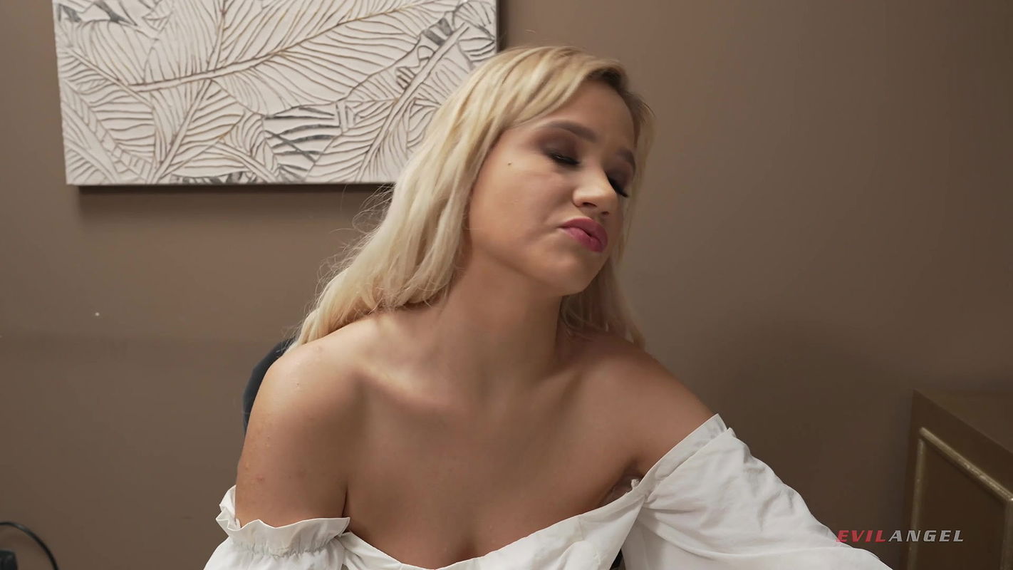 Evil Angel with Novella Night in Anal Fashion Photo Shoot