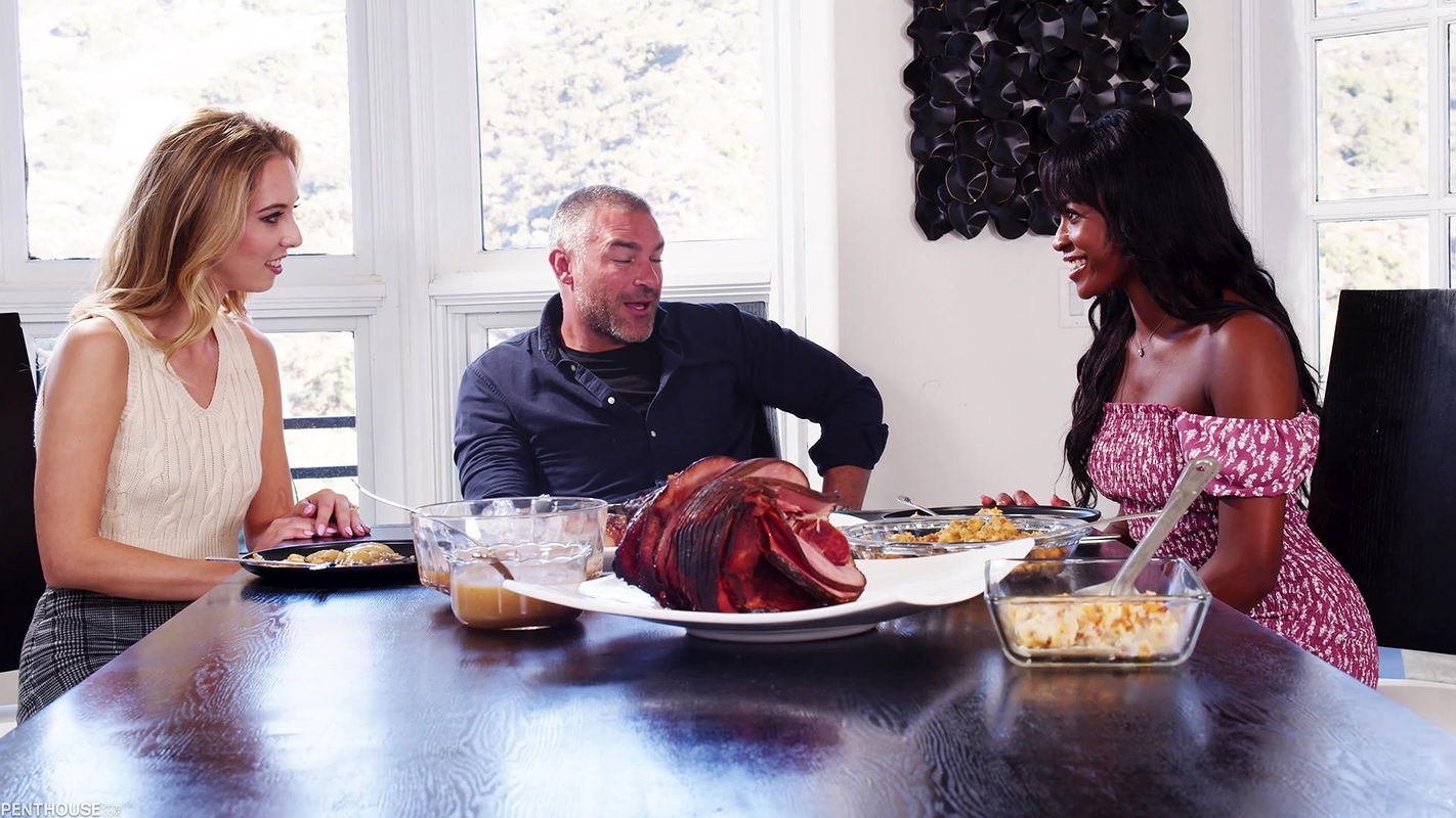 Penthouse Gold with Millie Morgan & Nicole Kitt in Millie Morgan & Nicole Kitt in Hot Trio