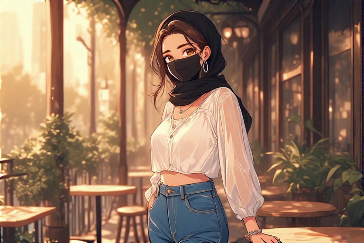 Alia sucked her cock in the bathroom