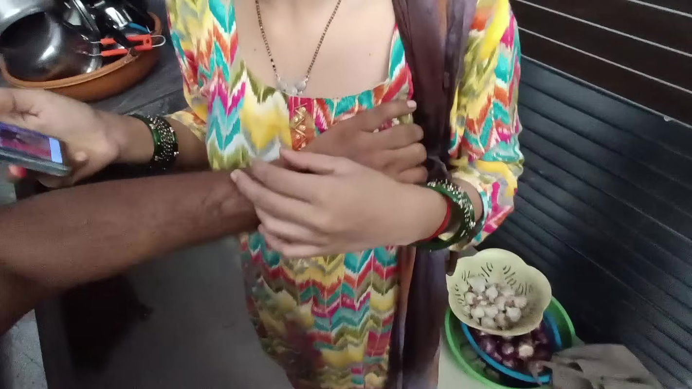 Beautiful desi bhabhi’s brother-in-law called her to his bedroom and fucked her in the kitchen.