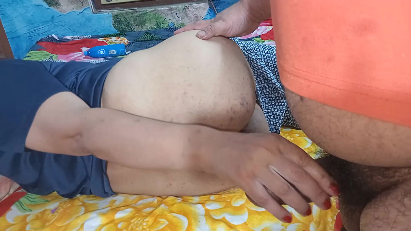 Indian doctor with big boobs by patient