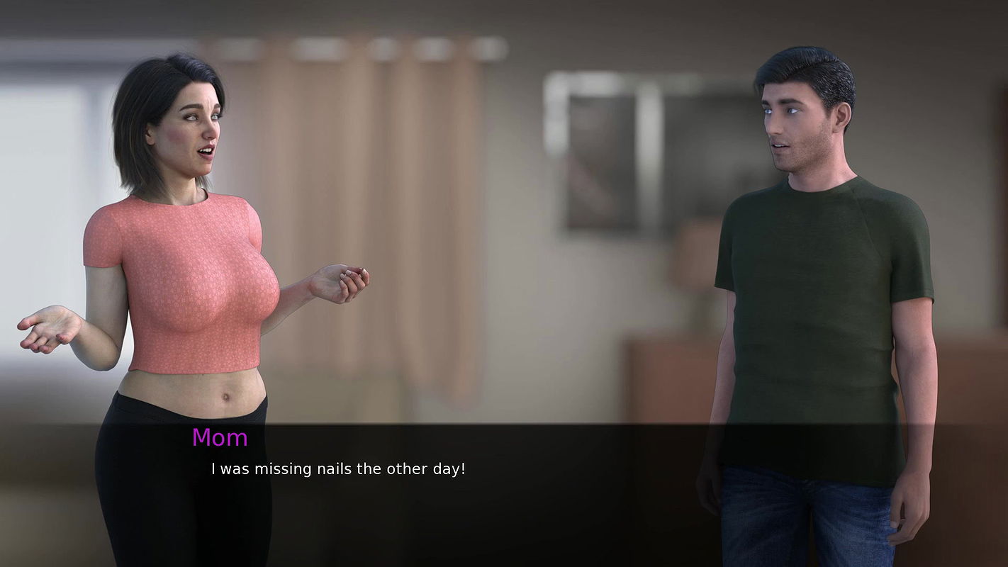 A Ghostly Desire Ep 2 Marc Helped Rebecca Repair the Garage Door