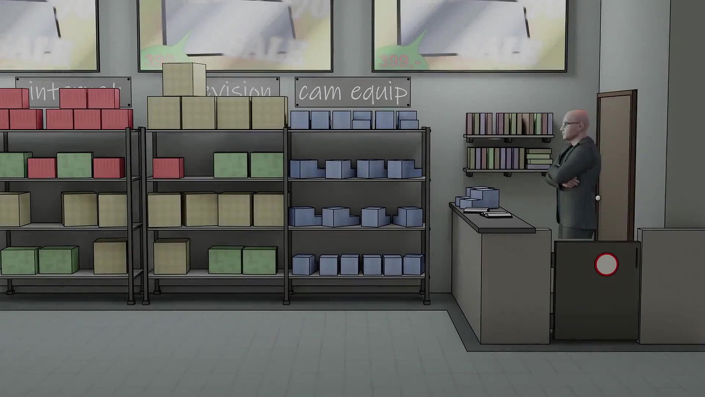 A Ghostly Desire Ep 2 Marc Helped Rebecca Repair the Garage Door