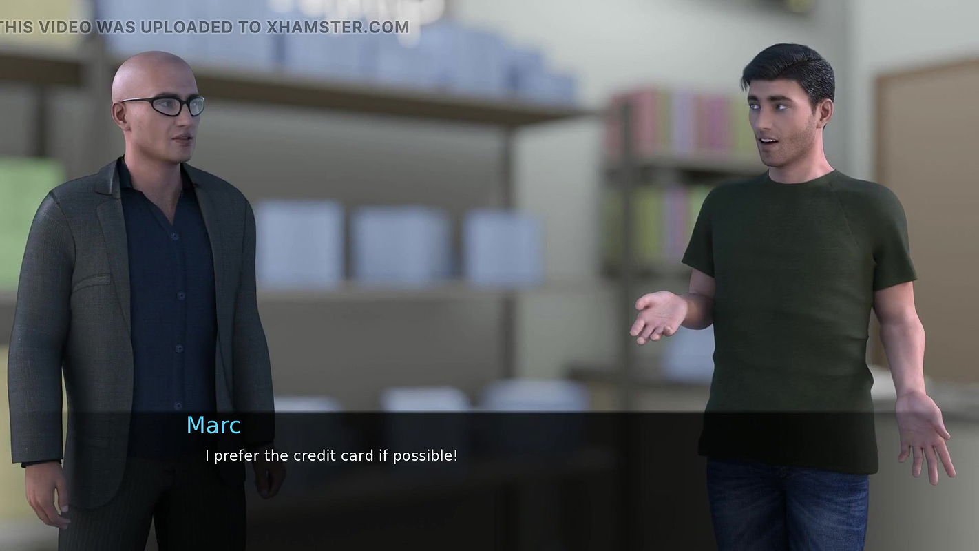 A Ghostly Desire Ep 2 Marc Helped Rebecca Repair the Garage Door