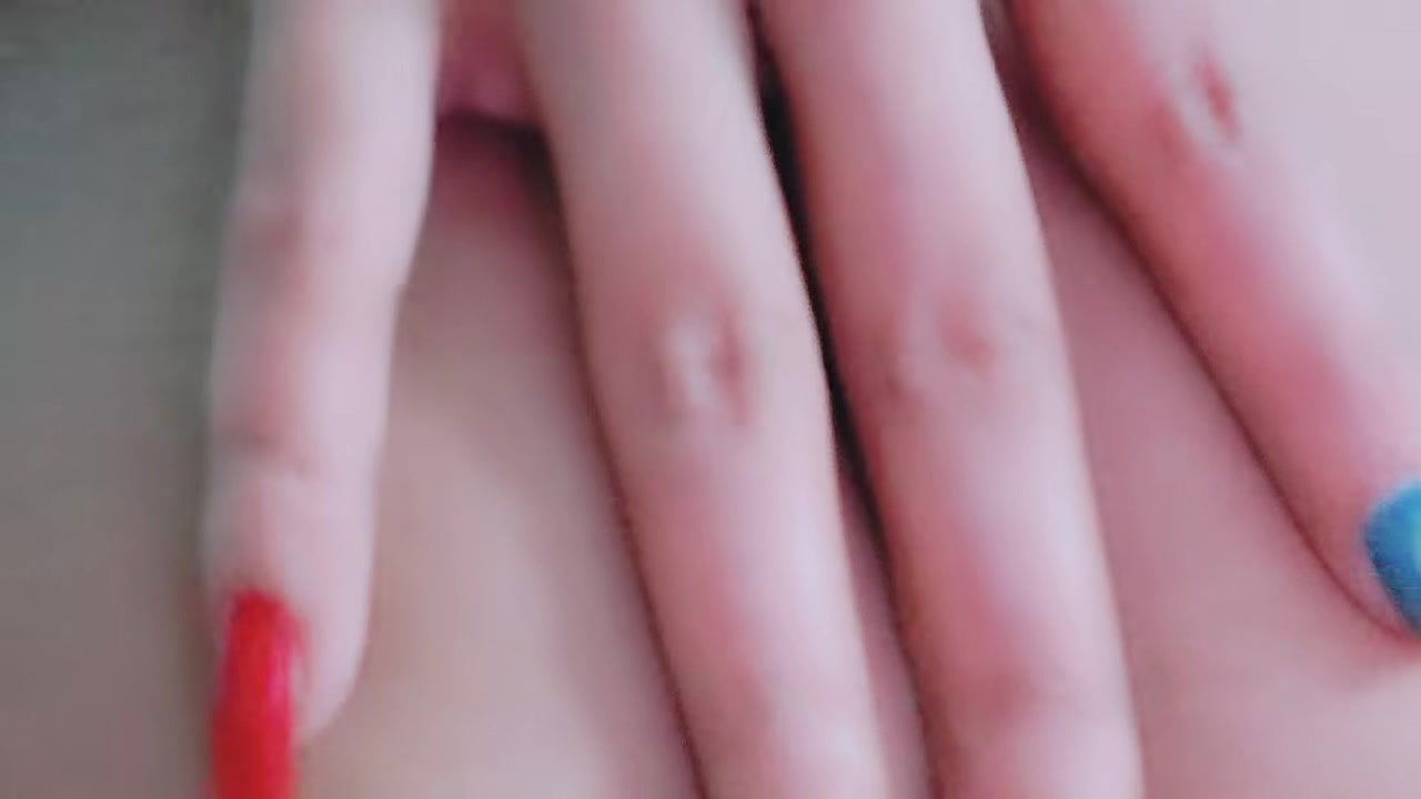 Beautiful lady body parts show