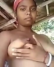 Desi Wife Afterbath Show to Lover