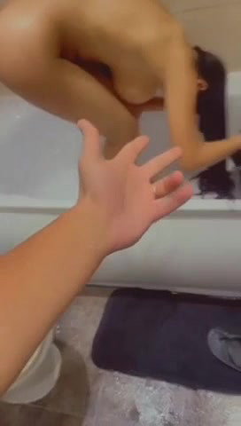 Desi cute huge tits bhabhi bathing fucking and fingring oily pussy many videos merged