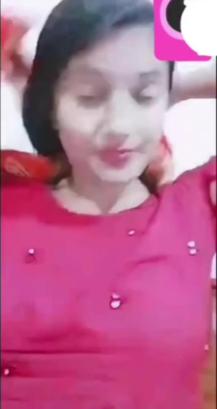 Cute horny teen babe shy to showing her big tits on call