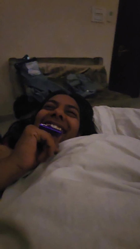 After Sex Desi Nude Busty Girlfriend & Boyfriend Talk in Hotel