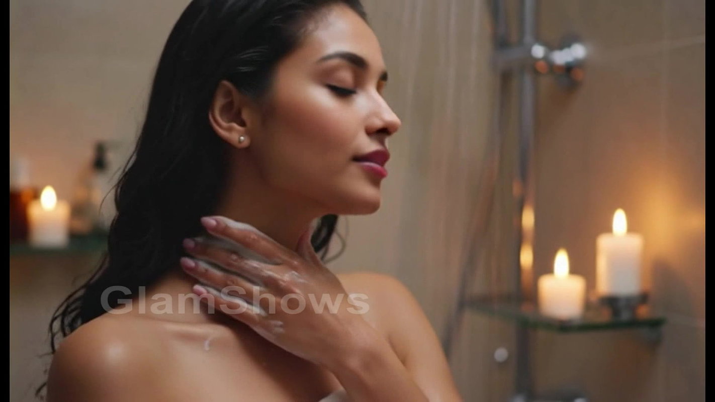 Beautiful Girls Bathing In Shower – GlamShows