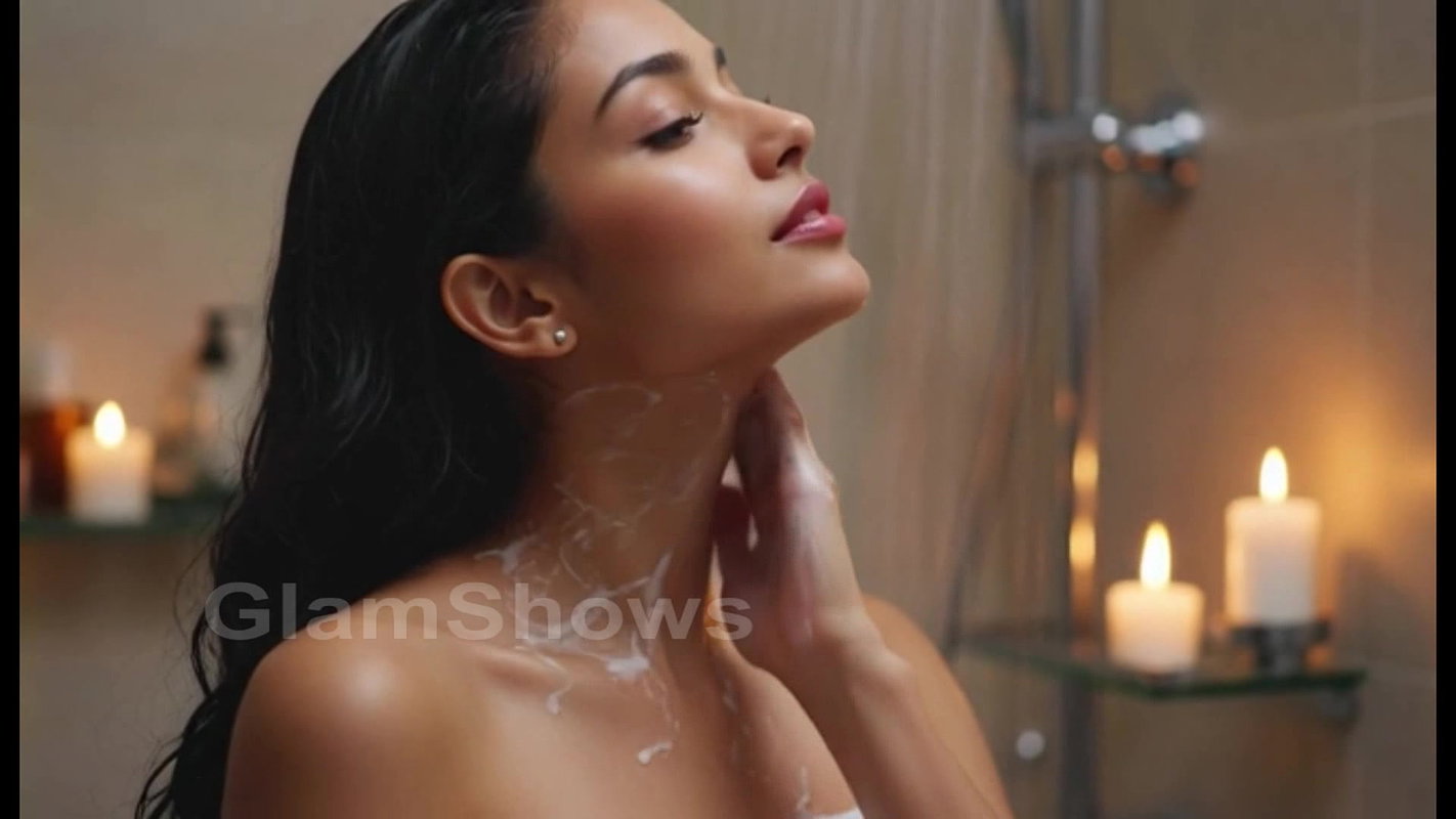 Beautiful Girls Bathing In Shower – GlamShows