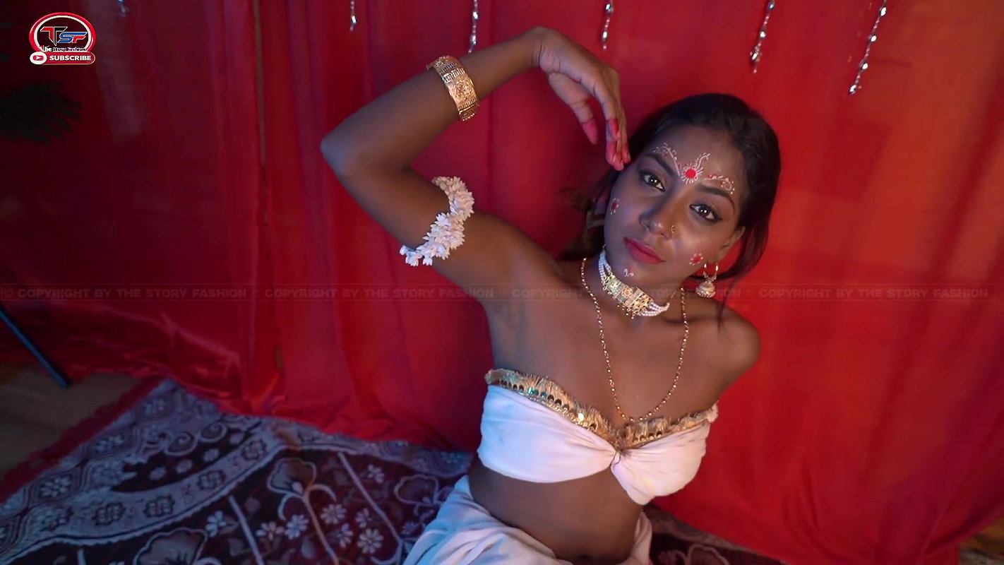 Horny rusha hot cleavage show sensual photoshoot