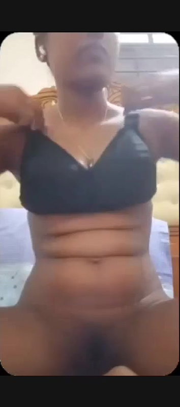 Masturbation with banana by horny desi nude girl