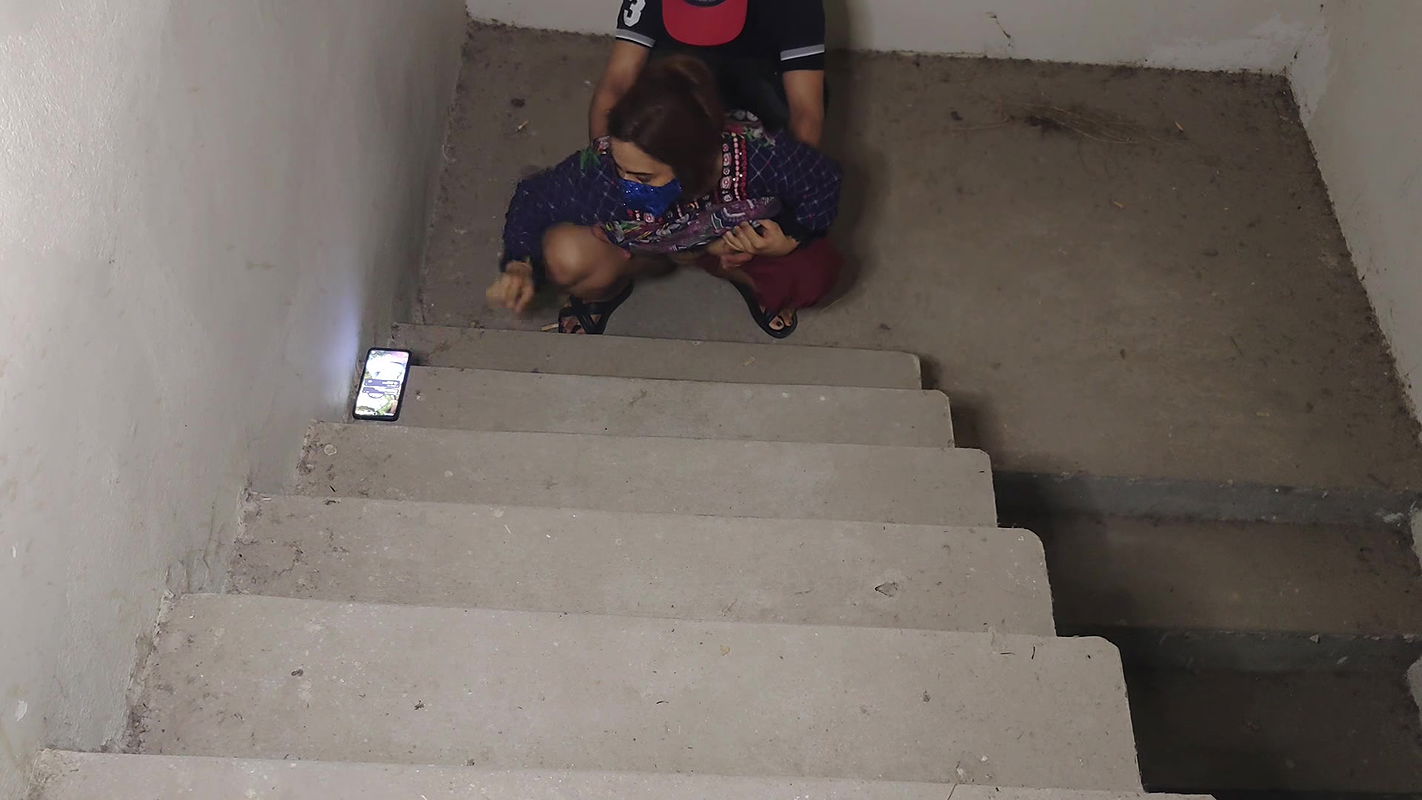 Girlfriend Ki Chodai On Stairs-Blowjob Doggy style Hardcore ud83dudd25