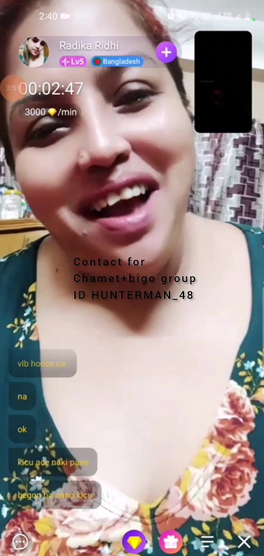 radika ridhi chamet