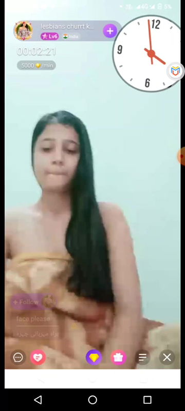 lesbians churrt chamet