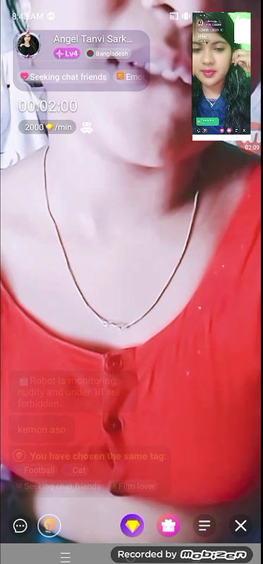 angel tanvi sark chamet