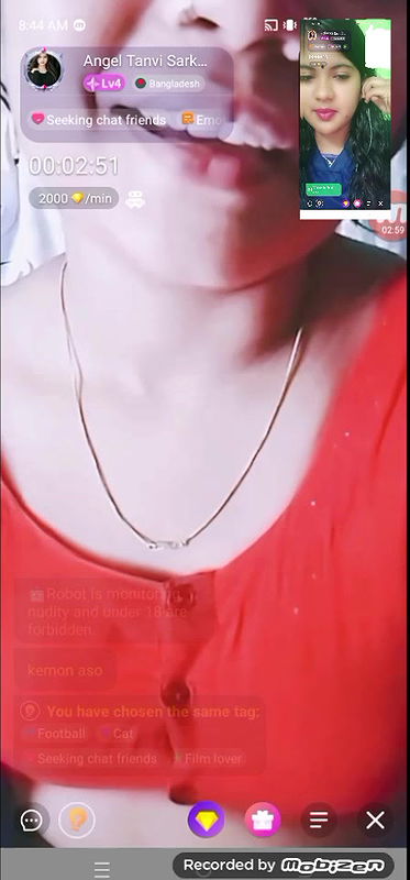 angel tanvi sark chamet