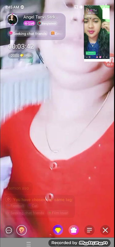 angel tanvi sark chamet