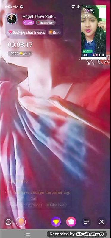 angel tanvi sark chamet