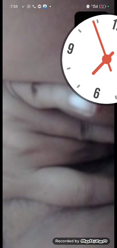 Mast boobs and pussy showing wife on video call