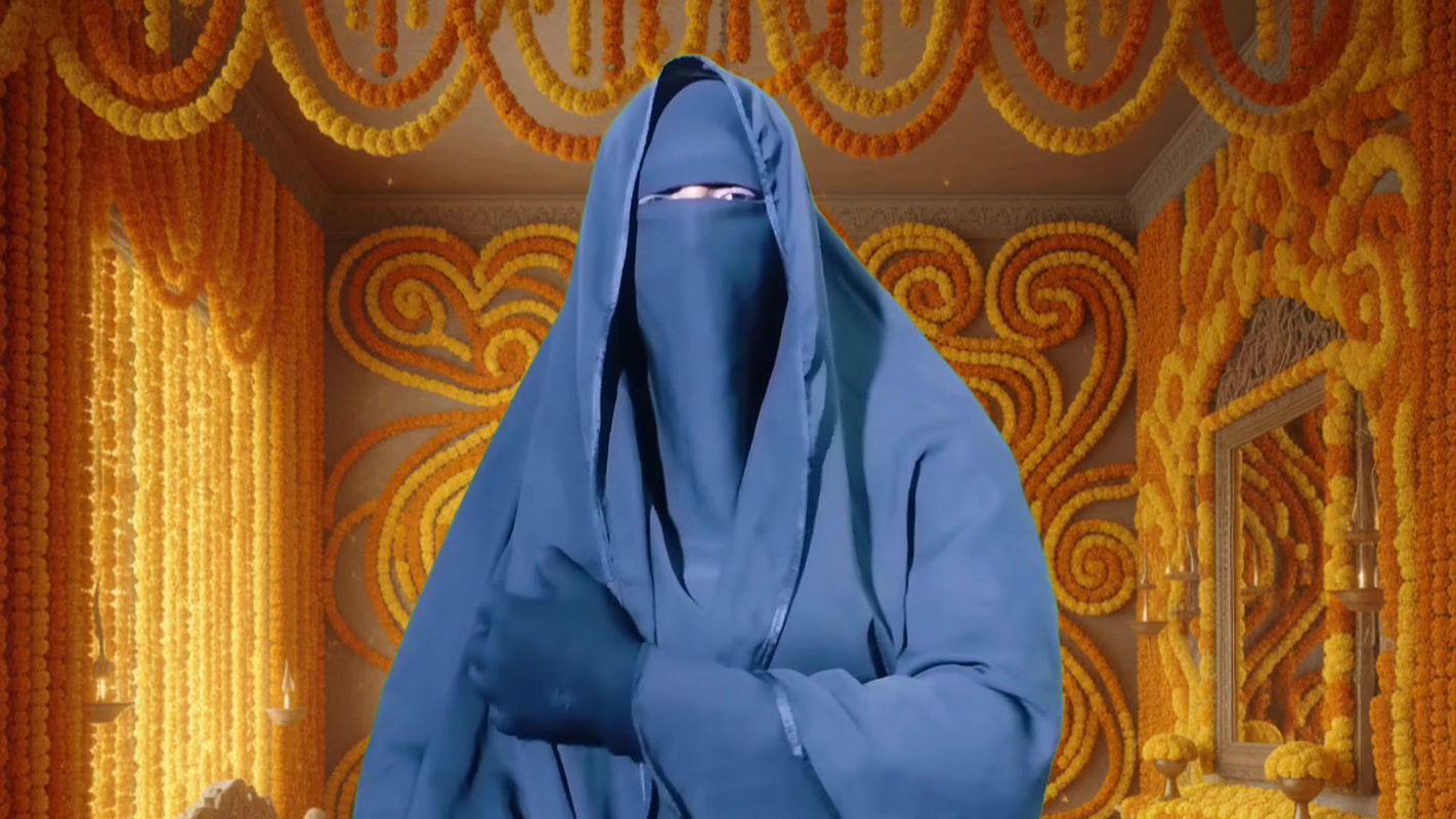 Hijabi woman fucking hard by her step brother