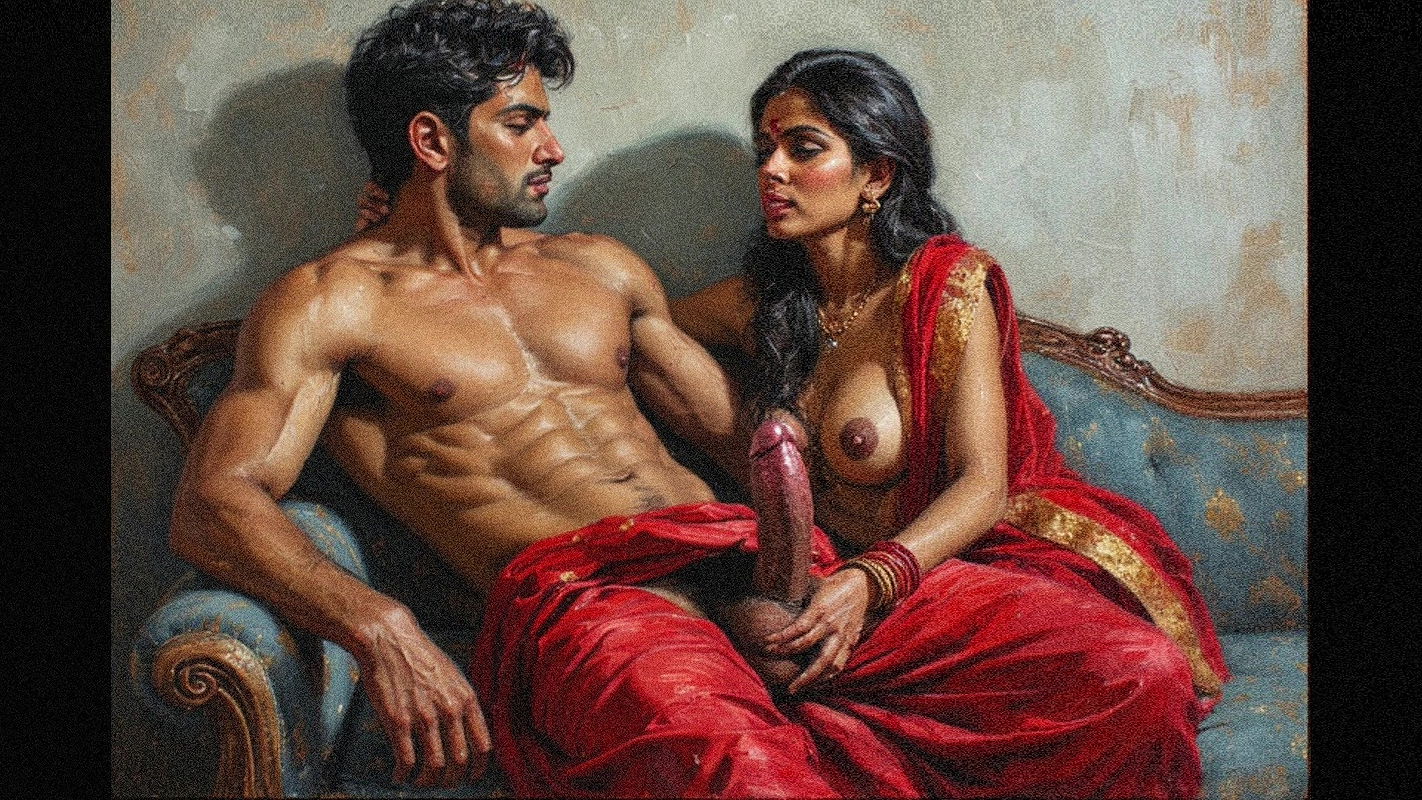 Bhabhi rubbing her wet hairy pussy by looking at her neighbour college boy and fucked by him