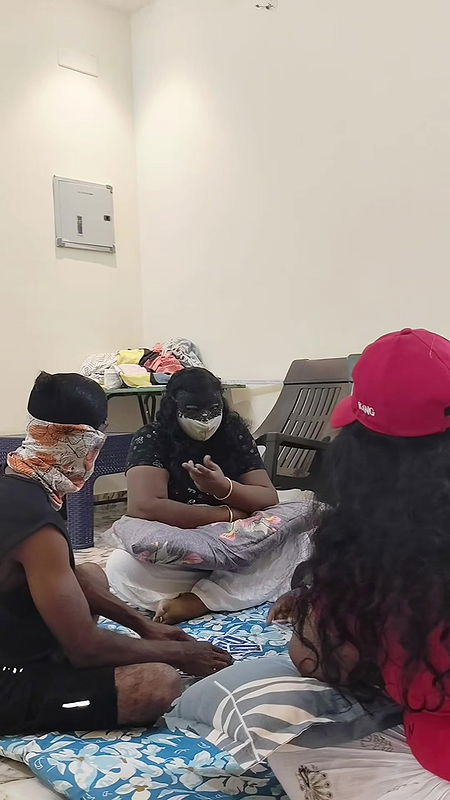 Cards Game Turns Into Foursome