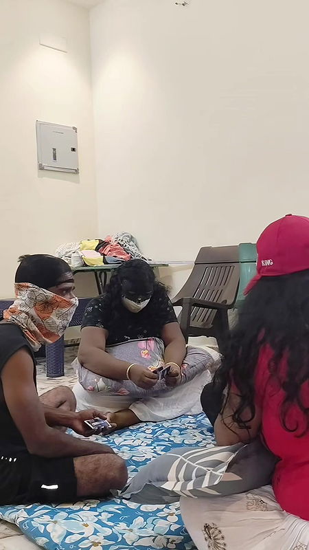 Cards Game Turns Into Foursome