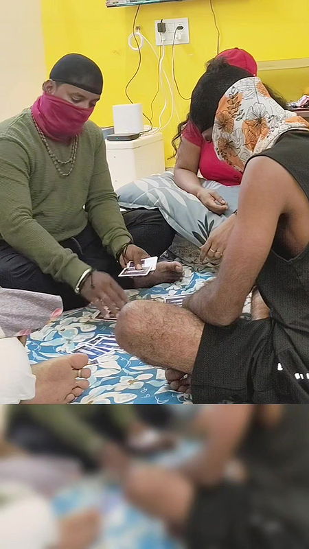 Cards Game Turns Into Foursome