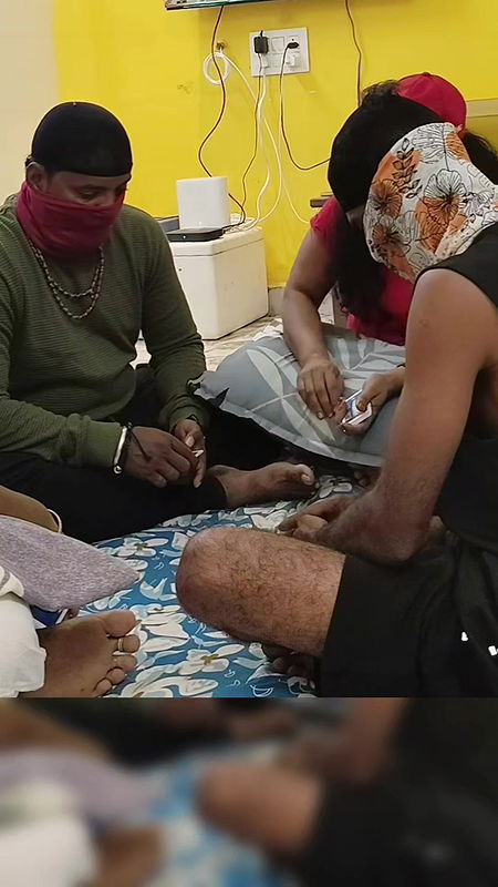 Cards Game Turns Into Foursome