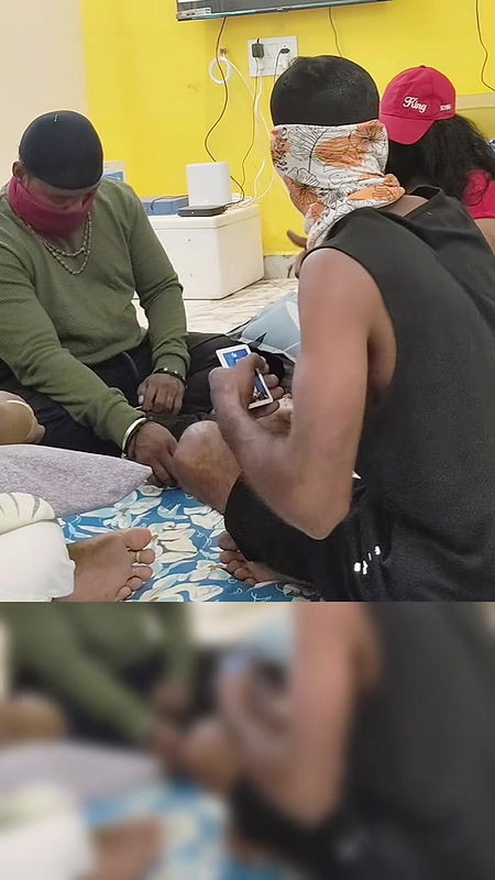 Cards Game Turns Into Foursome