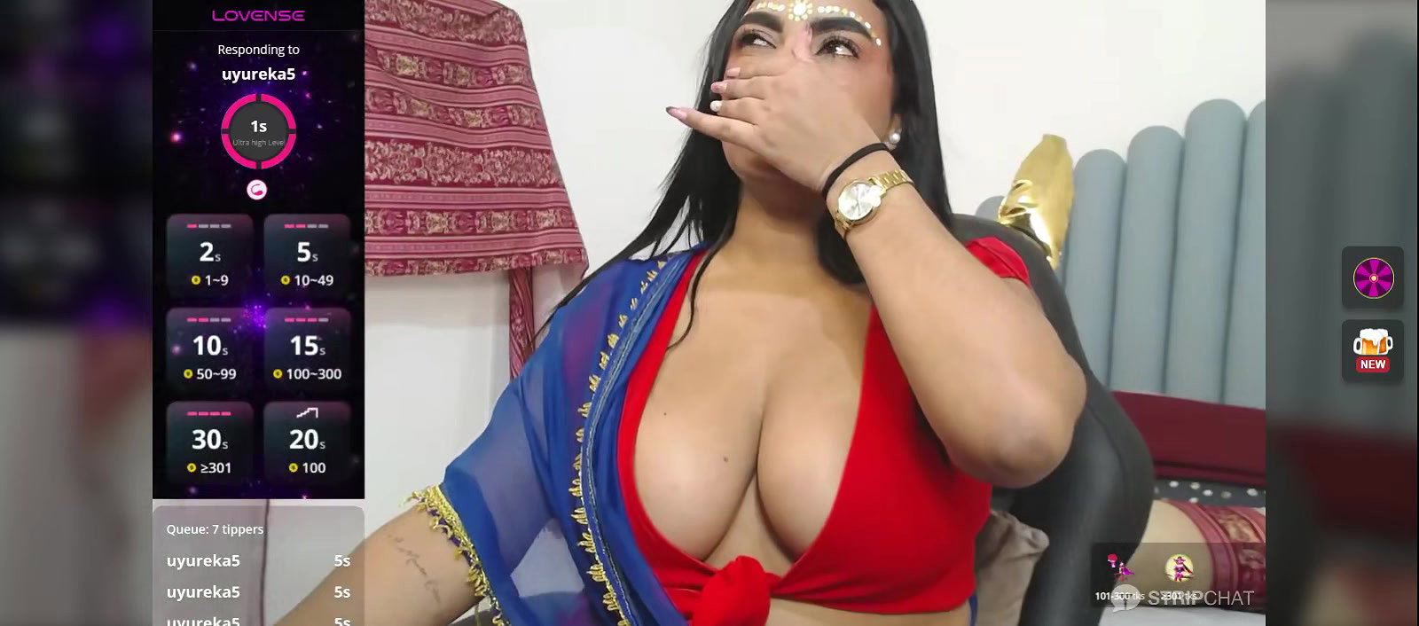 Hot bengali bhabhi in blouse and panty showing boobs