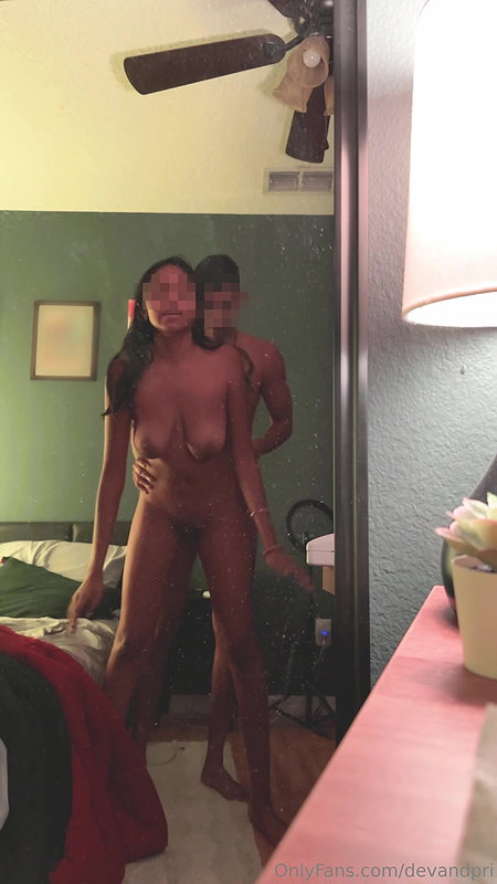 Indian onlyfans model devandpri standing fucking