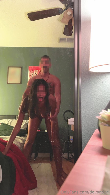 Indian onlyfans model devandpri standing fucking