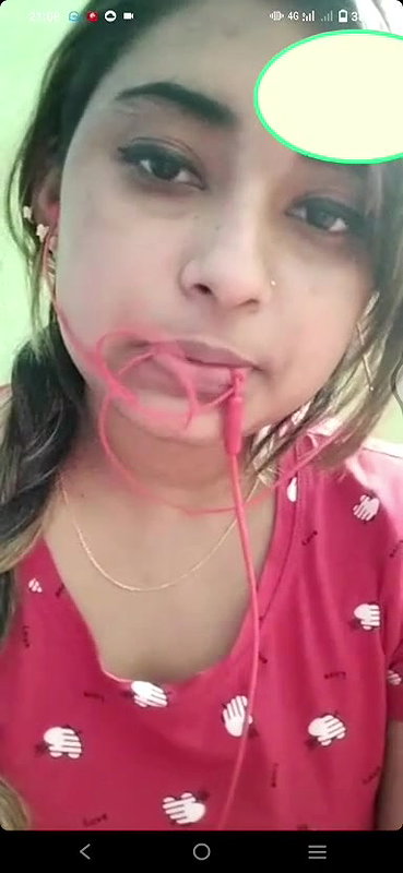 Sexy hot girlfriend showing her big tits