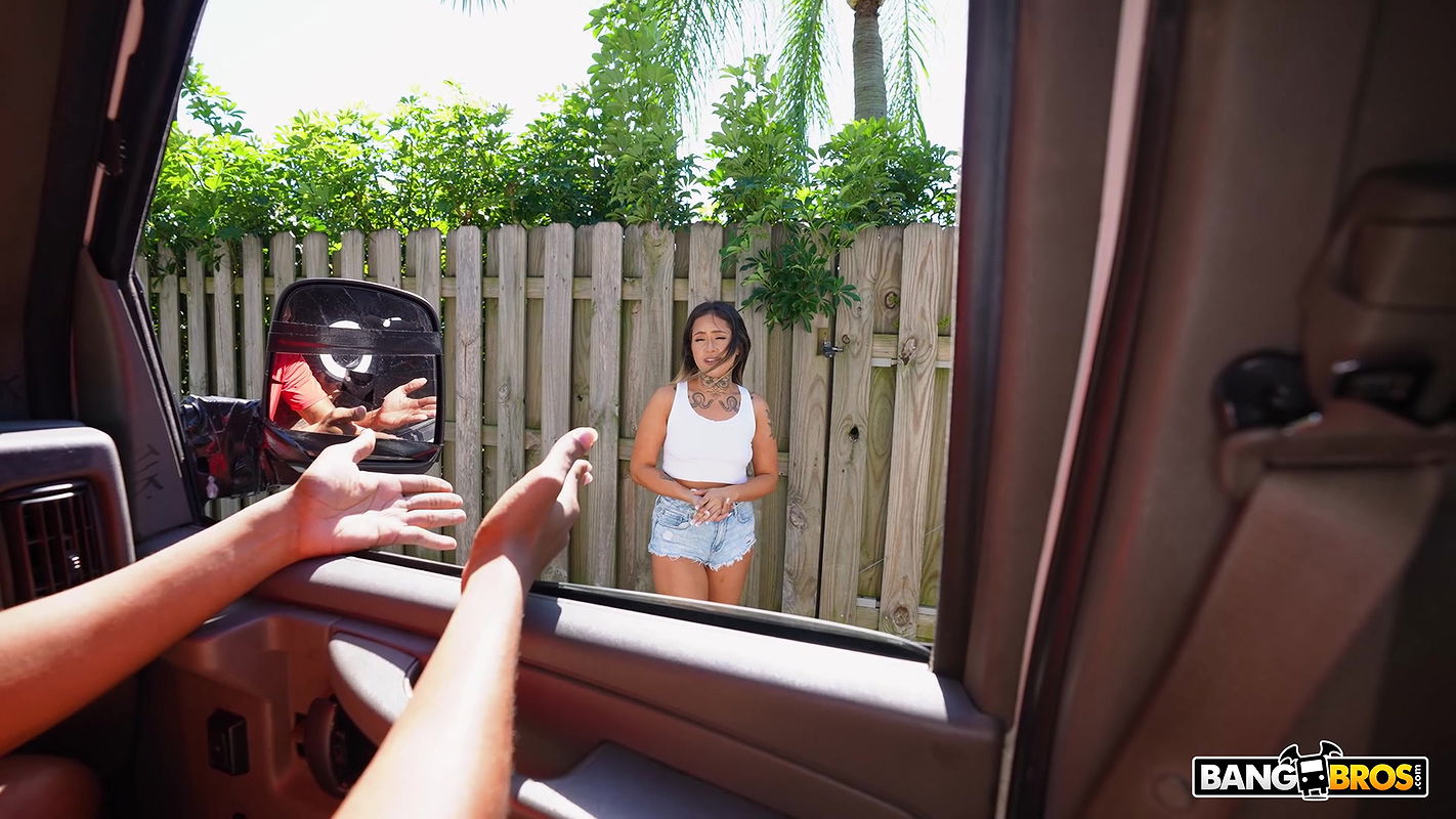 Bang Bus with JJ Gold in The Girl with the Neck Tattoo