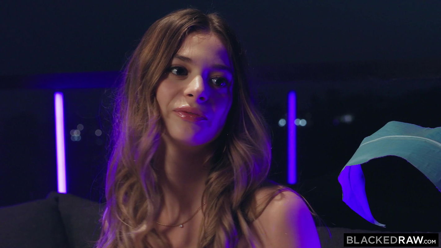 Blacked Raw with Molly Little & Anna Claire Clouds in Blonde Anna Claire Shares A Huge BBC With Tiny BFF Molly