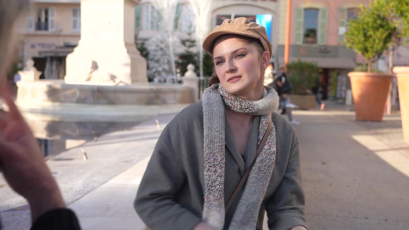 Jacquie Et Michel TV with Francesca in Francesca, 30, is enjoying a double dose of BBC!