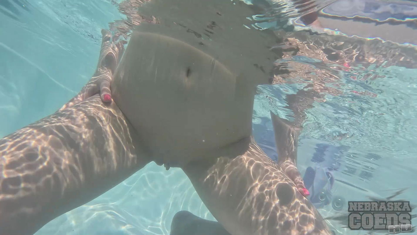 Nebraska Coeds with Babyhunterz in Babyhunters Underwater Jacuzzi With Closeups Of Her Tight Young Pussy