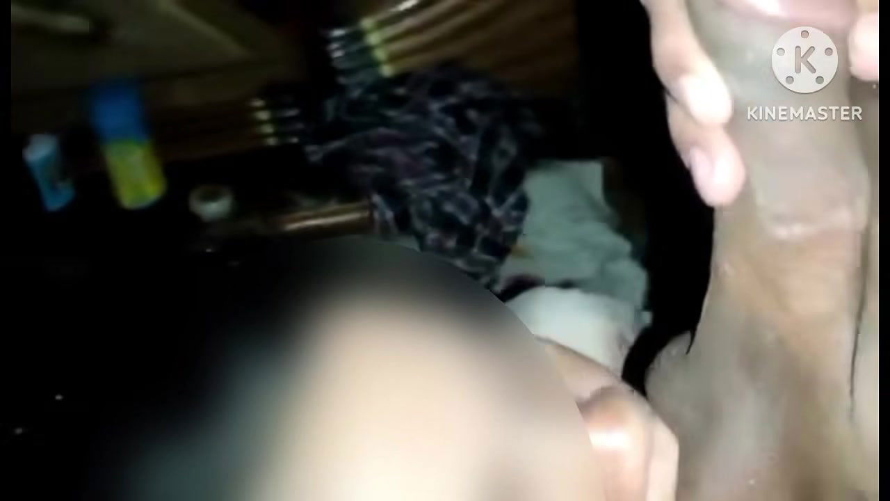 My step-sister sucks dick first time in a My room so I happy and my step-sister