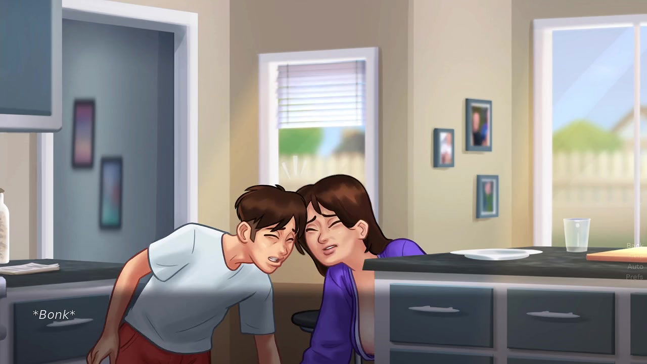 Hentai cartoon character in summer time saga new