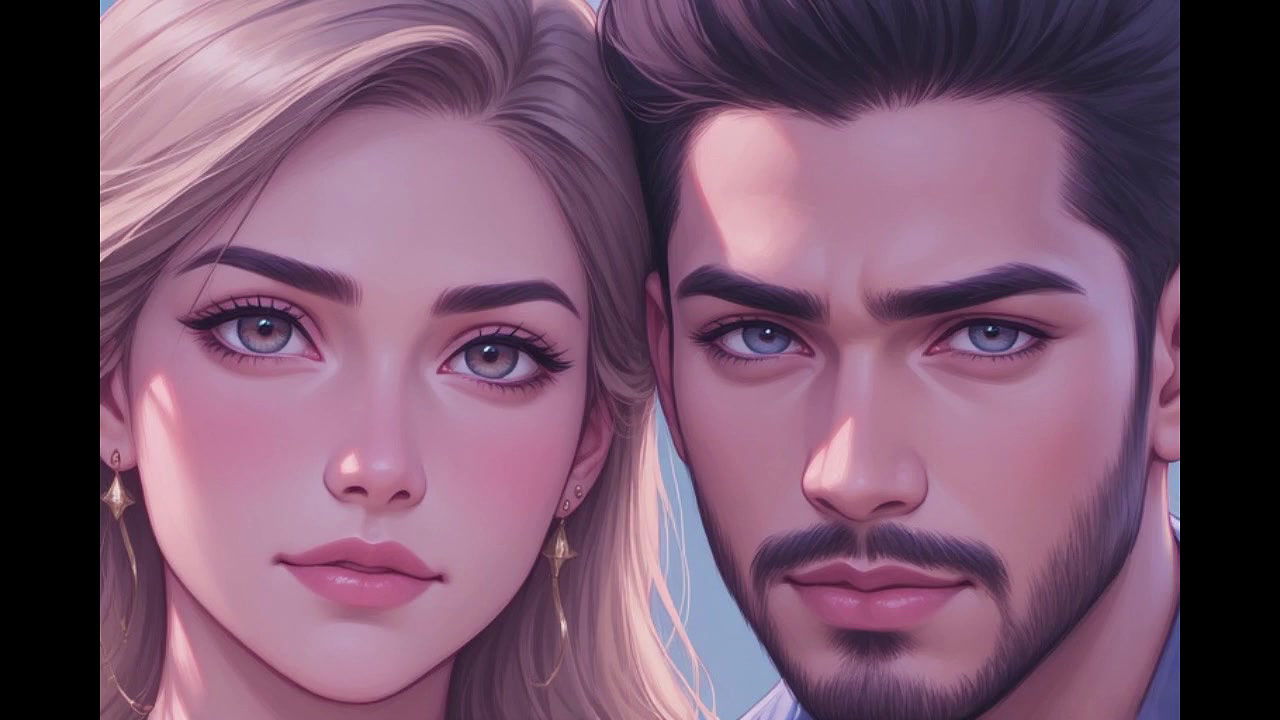 Cute Romantic Couple having Fun