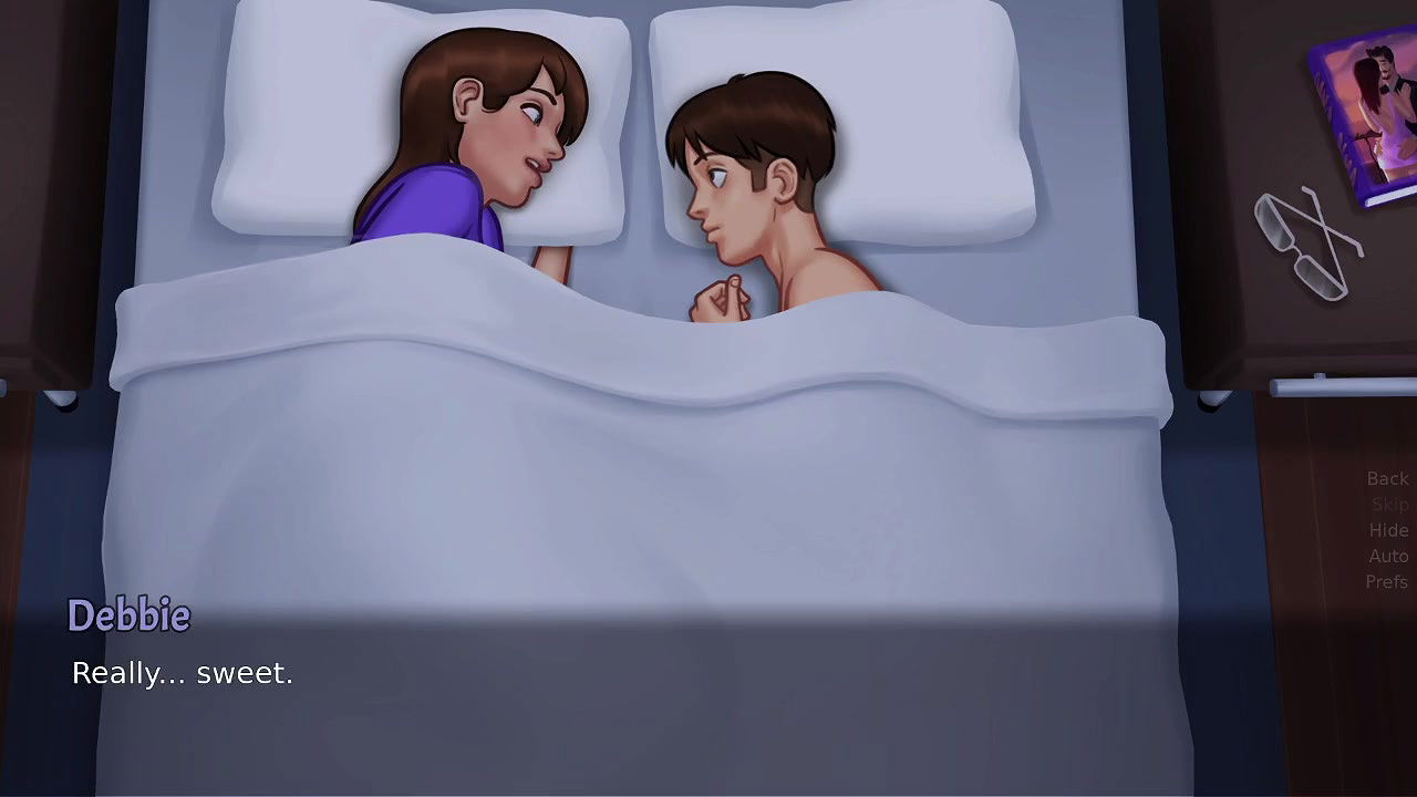 Big aunty make hot seen with anon in summer time saga