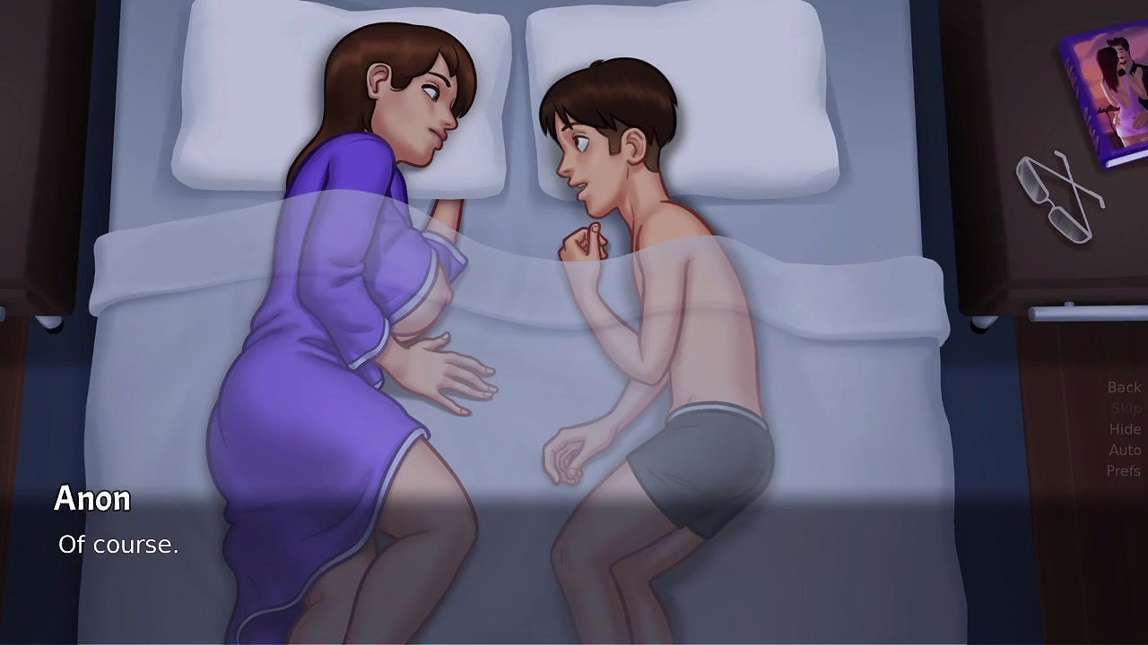 Big aunty make hot seen with anon in summer time saga