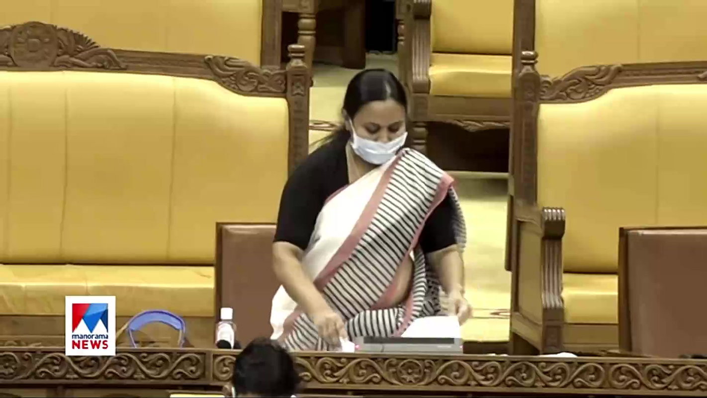 Veena Geroge Sexy Slight Navel Slip and Tummy in Saree