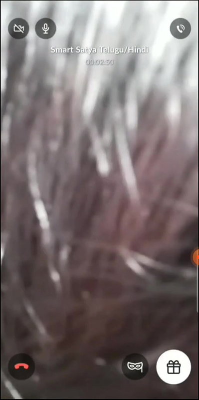 Smart Satya Telugu MILF Nude Boobs Show on Tango With Face