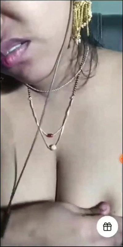 Smart Satya Telugu MILF Nude Boobs Show on Tango With Face