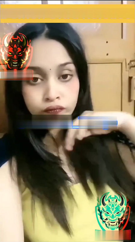 Cute Tango Moon Boob Show and Pubes on Live With Full Face